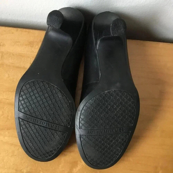 Naturalizer Black Leather Heel Chic and Comfortable Shoes Size 6.5 M US - Picture 8 of 8